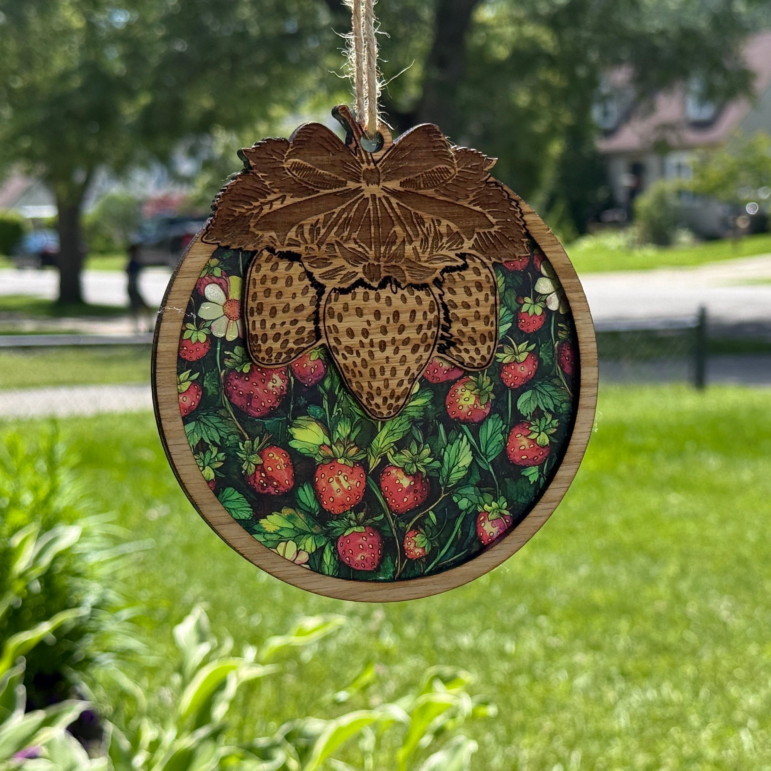 Strawberry Suncatcher