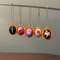 Framed Object Fidget Clicker Keychain
